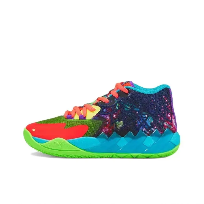 Melo Basketball Shoes Rick And Morty Lamelos Mb1 Kids Queen City Tennis