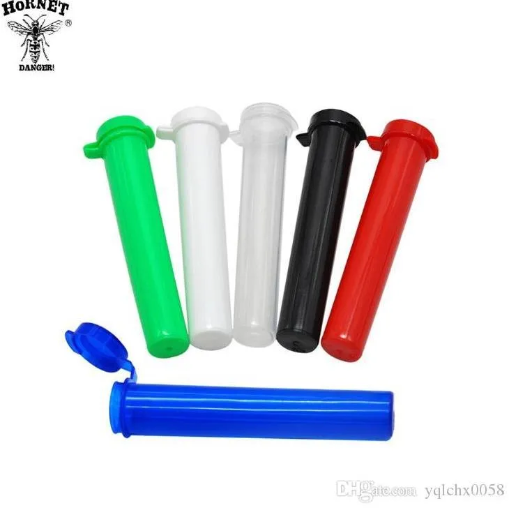 Tubos de fumar Pipes Caixa de armazenamento de 93 mm de 93 mm de pl￡stico Tubo de pl￡stico transparente Tubo pl￡stico port￡til e f￡cil de limpar