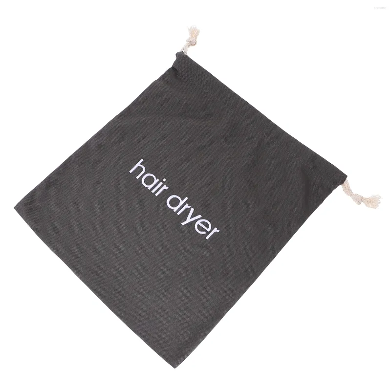 Storage Bags 1pc Hair Dryer Bag Pouch Container Travel Drawstring Backpack Cloth