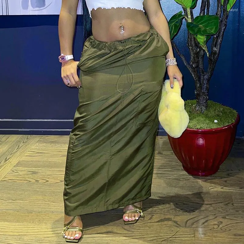 Army green skirt linen skirt maxi skirt long skirt women skirt 1335# Army green skirt linen skirt maxi skirt long skirt women skirt 1335#