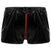 boys leather shorts