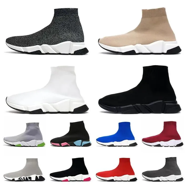 mężczyźni damski skarpetki buty buty prędkość designerka Trenerator Sockin