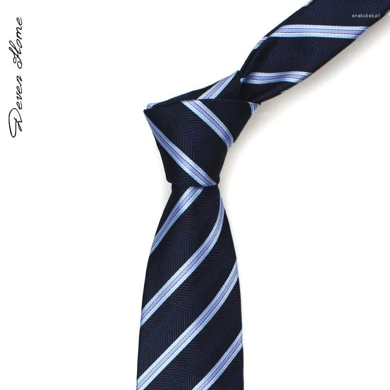 Papillon di alta qualità 2023 Designer Fashion Rosso blu doppio twill a righe 8 cm per uomo cravatta da sposa abito formale con confezione regalo