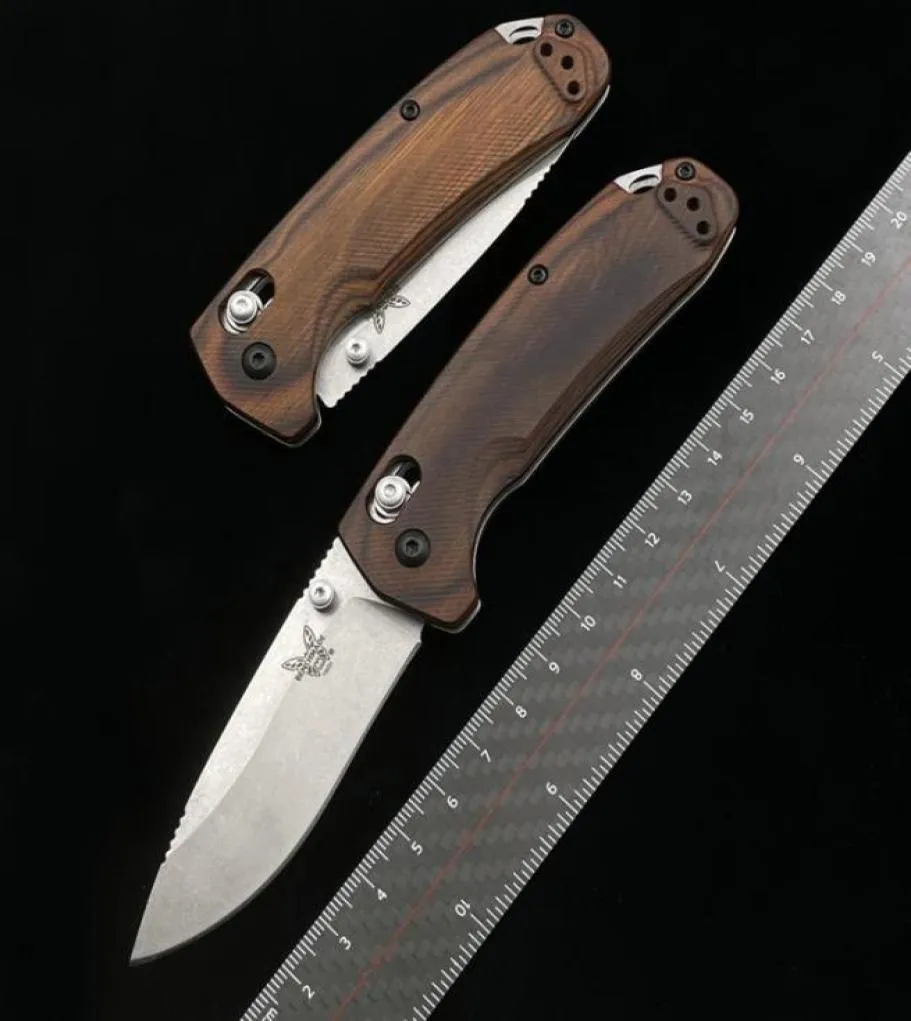 Benchmade BM 15031 Hunt North Fork AXIS سكين قابل للطي للتخييم في الهواء الطلق جيب صيد للمطبخ أداة EDC 53594055056555155781 8940997
