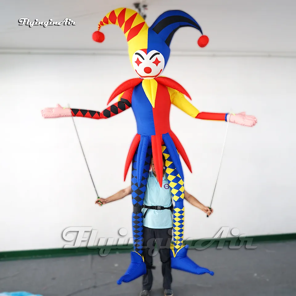 Aufblasbares Joker Marionettenkostüm Von Parade Performance – Lustiger  Clown Jester Anzug Für Veranstaltungen Von 572,46 € | DHgate, image size:960x960