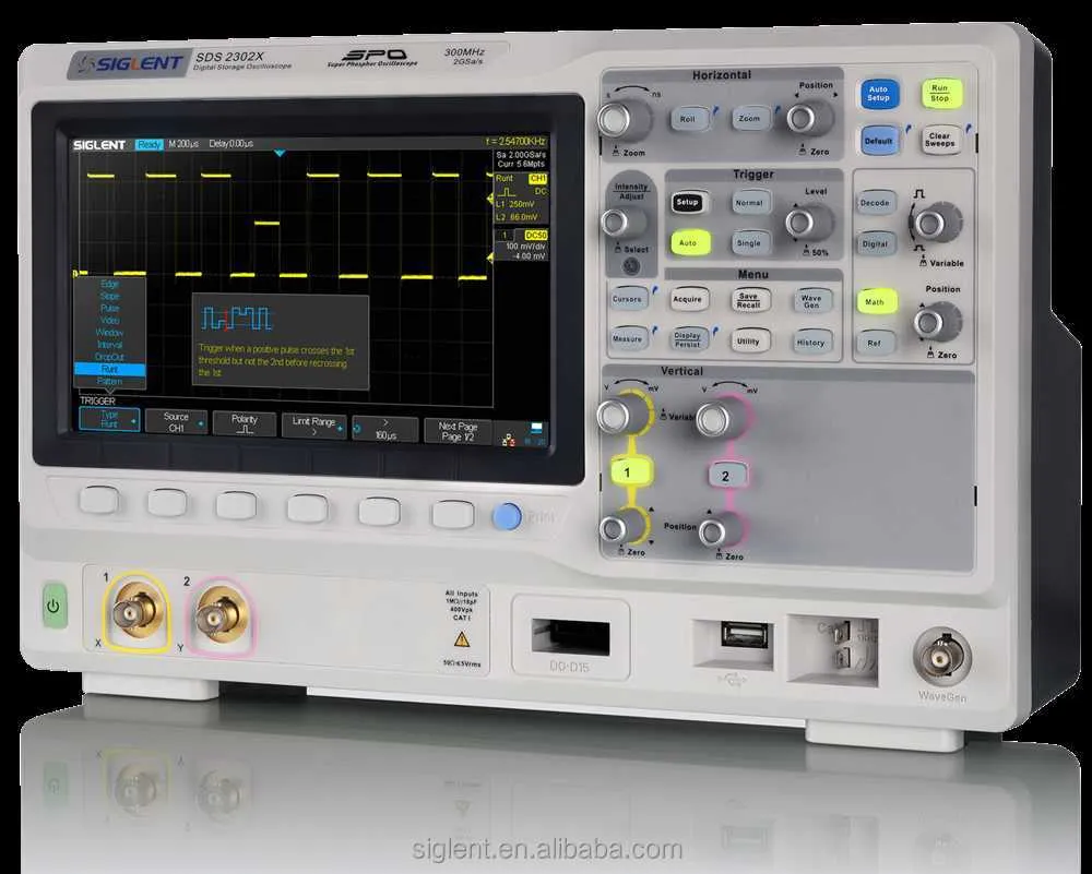 Siglent Nieuwe SDS2302X Super Phosphor Oscilloscoop MSO -functie Hogere prestaties