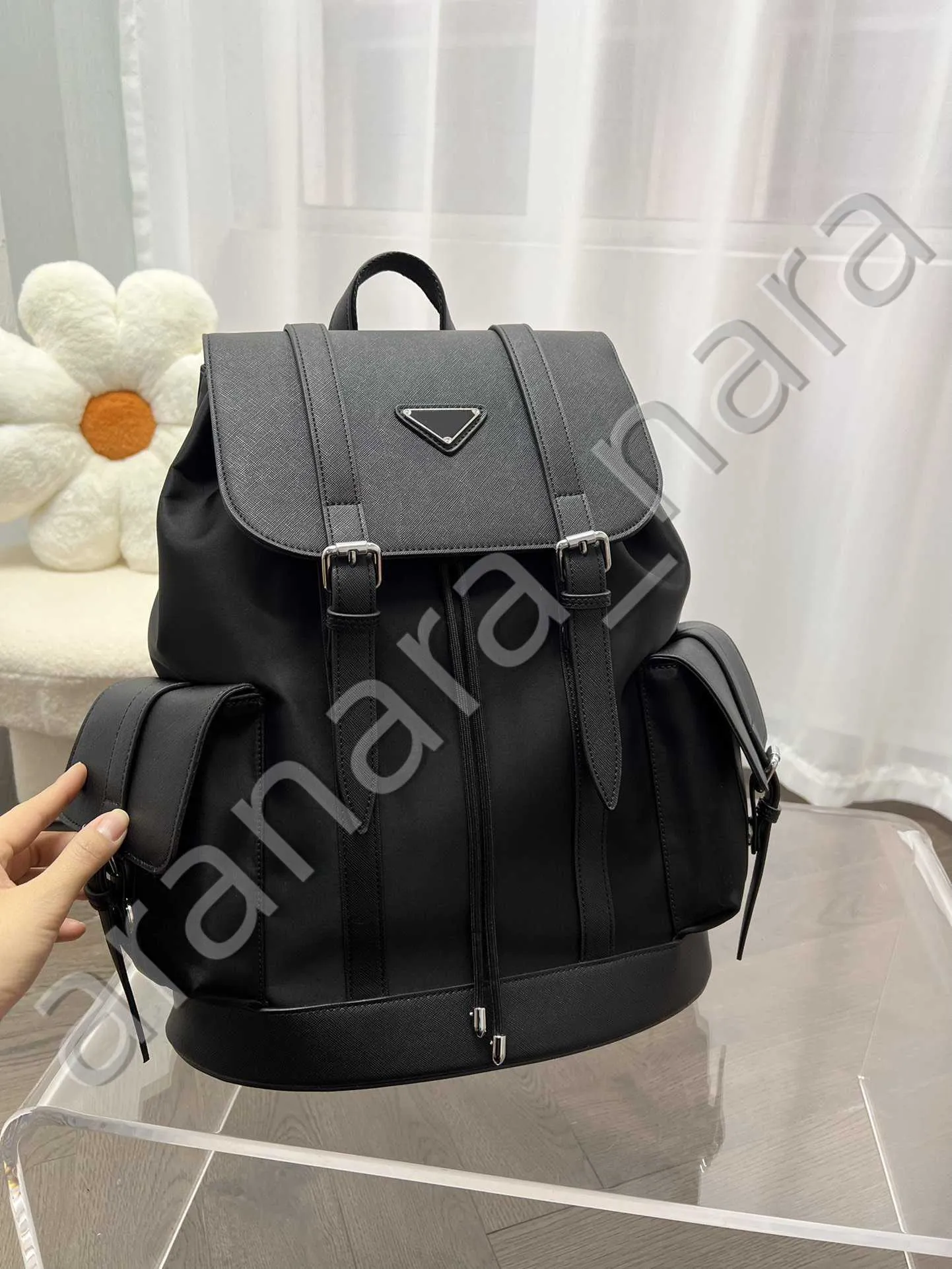 Explorer Designer-Rucksack Nylon Große Kapazität Beliebte Mode Handgefertigt Lässige Kollokation Die Einkaufstasche Designer-Tasche Rucksack Designer-Schulter-Segeltuch-Leder