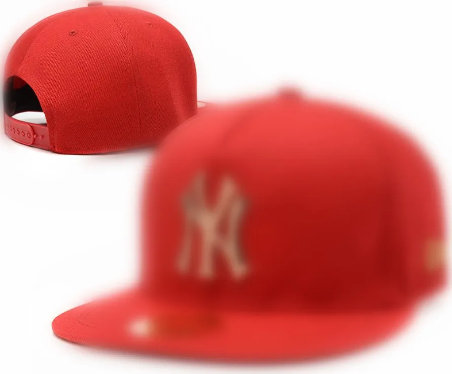 Logo en métal Lettre Broderie Casquette de baseball Qualité supérieure Vente en gros Hip Hop Casquettes de sport réglables