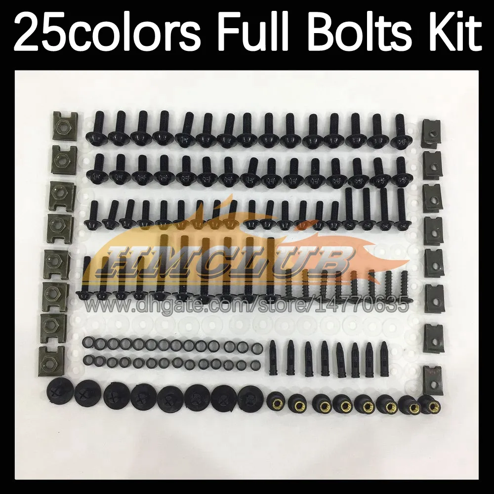 268 st Complete Moto Body Full Screws Kit för Honda VTR1000 VTR 1000 R CC RC51 SP1 SP2 00 01 02 03 2004 2005 2006 Motorcykelmässa