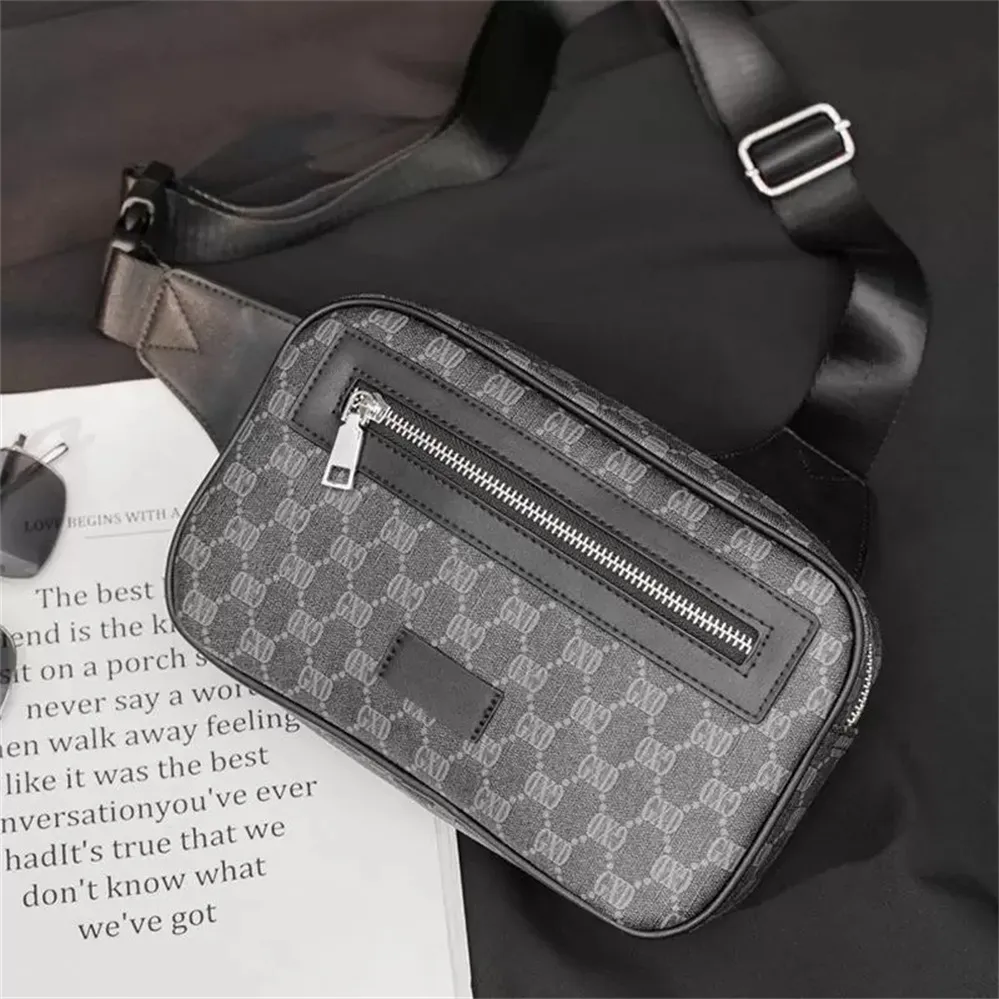 2024 Hot Top Qualität Männer Ledertaschen Unisex Männer Frauen Leder Sport Runner Fanny Pack Bauch Taille Bum Bag Fitness Laufgürtel Jogging Tasche Rückengitter