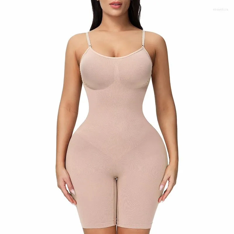 Women's Shapers Full Body Shaper Seamless Elastic Women Bodysuit Slimming Sheath Waist Trainer Shapewear Push Up BuLifter Corset Reductors