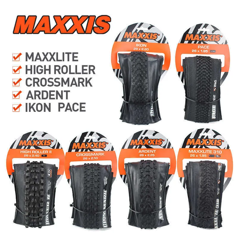 Pneumatici MTB MAXXIS 26 CrossMark/Ikon/Pace/ARDENT 26*1.95/2.2/2.25/2.4 27.5*1.95/2.1/2.2/2.4 29*2.2 Pneumatico pieghevole per mountain bike 0213