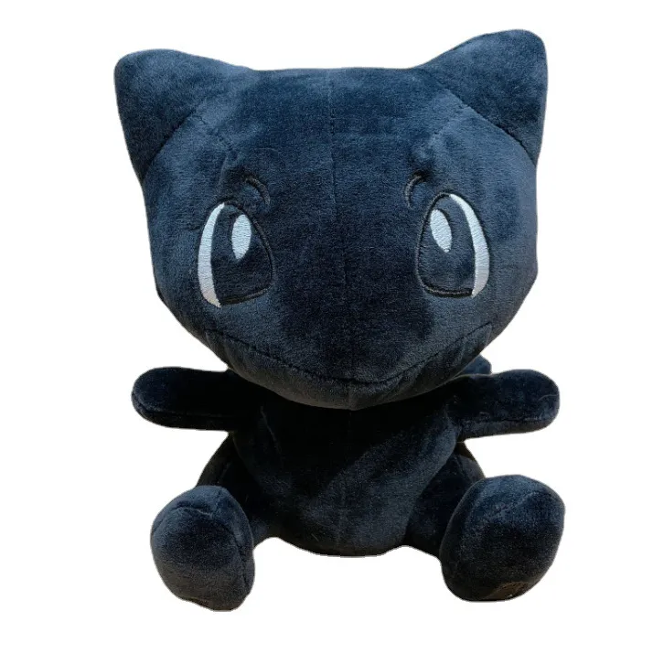 23cm Japanese cartoon anime black plush toys children's birthday gifts Christmas toys