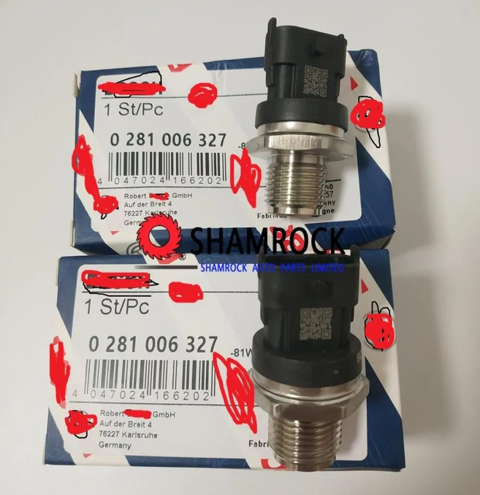 Sensor de pressão do trilho de combustível Regulador comum OEM 0281006327 0281006112 0281002937 Para 20072012 Ddodge RRAM 2500 3500 4500 55002200454