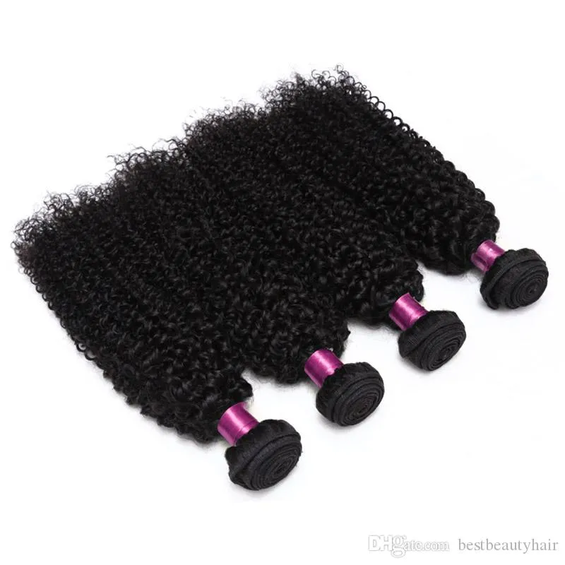 Brazilian Kinky Curly Human Hair Brazilian Human Hair Weaves Wavy Kinky Curly Hair Extensions 8A Remy Brazilina Curly Wefts