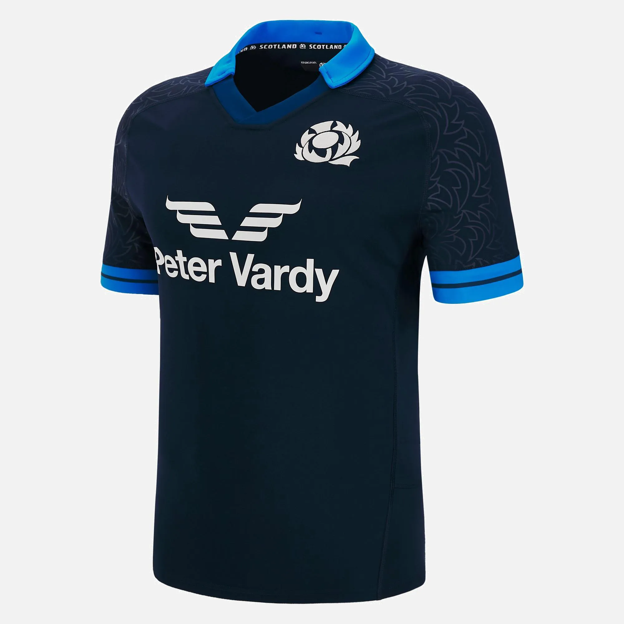 2023 Scotland Rugby Jesery Home National Team POLO T Shirt Rugby