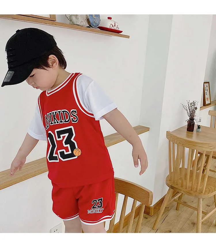 Y Childrens Sportswear Basketball Softball Uniform Sets