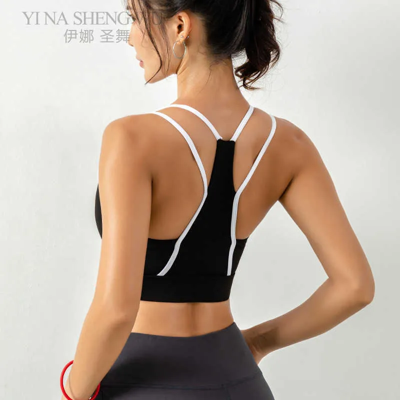 Exercise Fitness Clothing Front Zipper Women Sports Bras