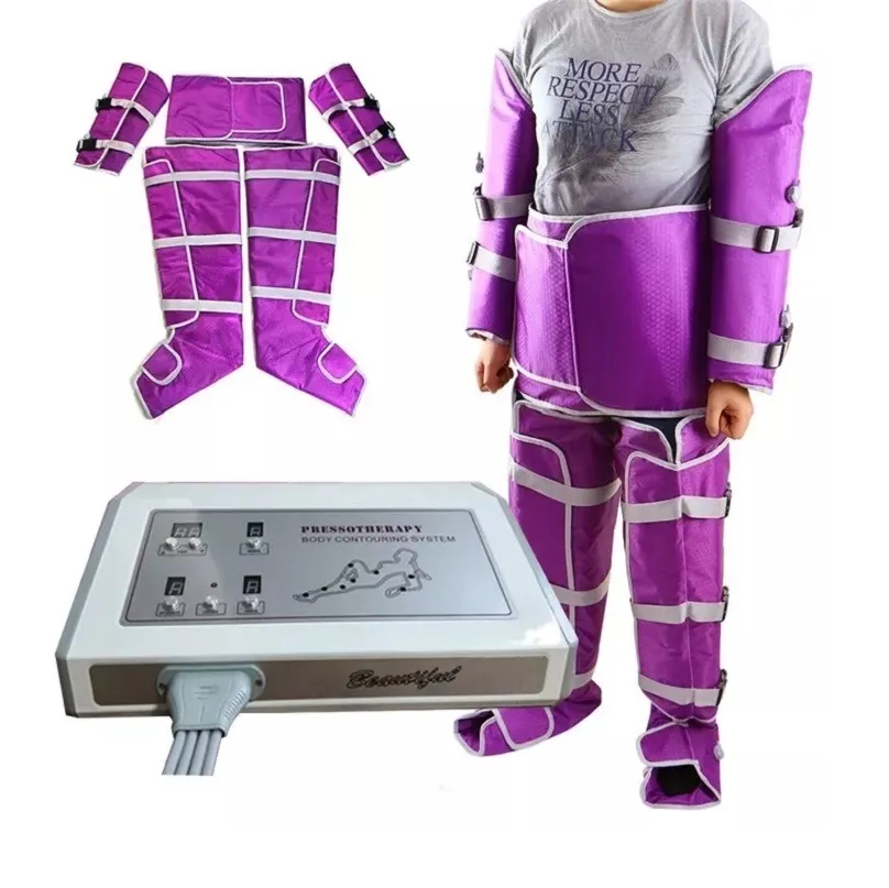 Air Pressure Infrared Slimming Body Wrap Suit With Detoxing Machine