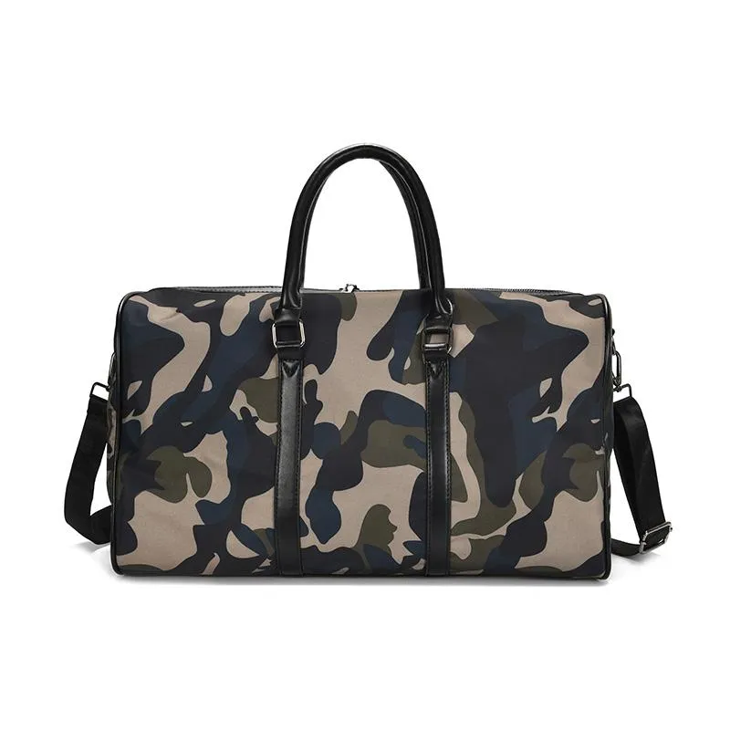 Sacs Duffel Camouflage Duffle Sac Grande Capacité Voyage En Plein Air Hommes 2023 Week-end Bagages À Main Sport Gym Femmes