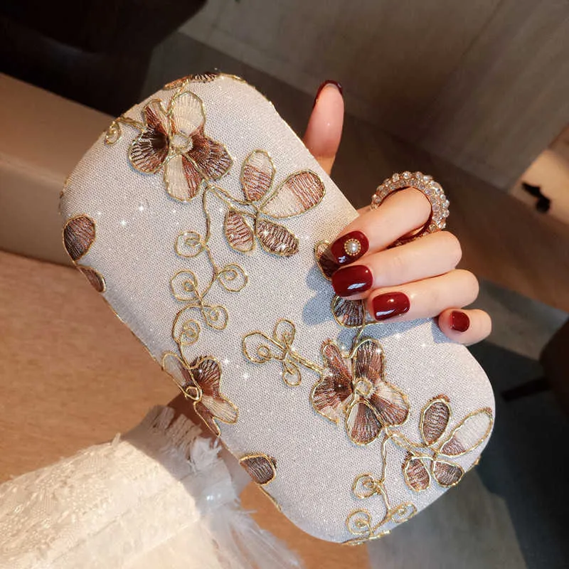 Clutch Bags Yoreai Luxury Designer Embroidered Women Diamond for Party Bag Handbags Shoulder Crossbody Messenger Female 230213