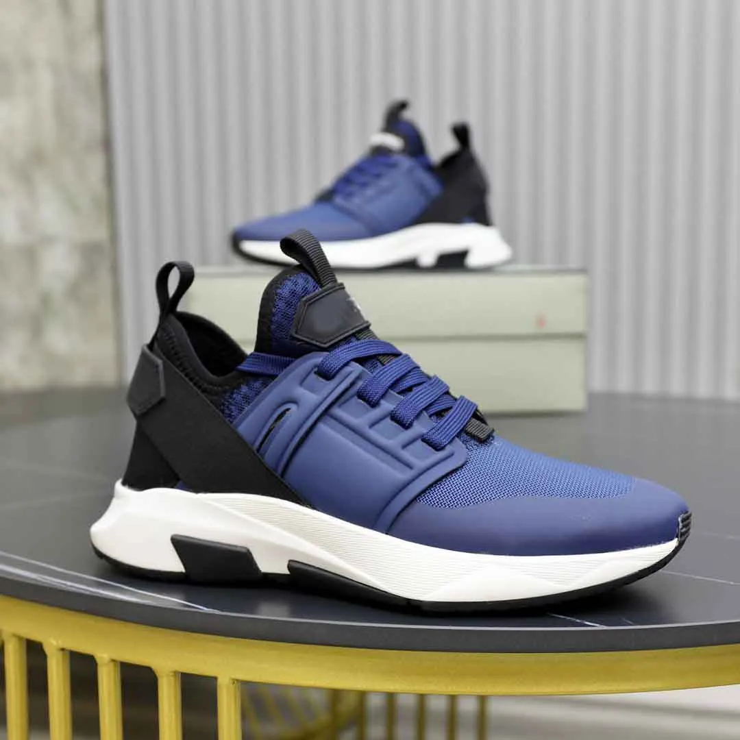 Notable black and blue sports shoes 2025