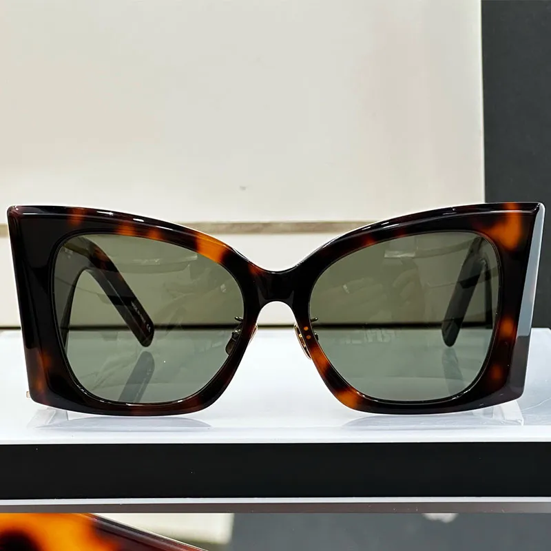 DIAGONAL CAT-EYE FRAME SUNGLASSES 58002 IN ACETATE