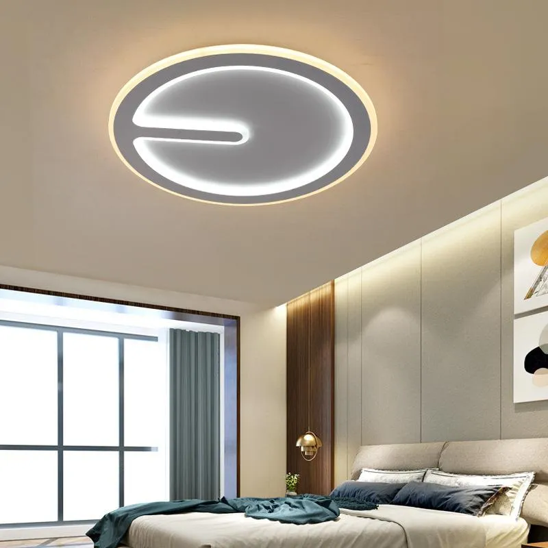 Plafonniers Nordic Fer Forgé Led Chambre Luminaires Panneau De Chevet En Aluminium E27 Lampes Lampe