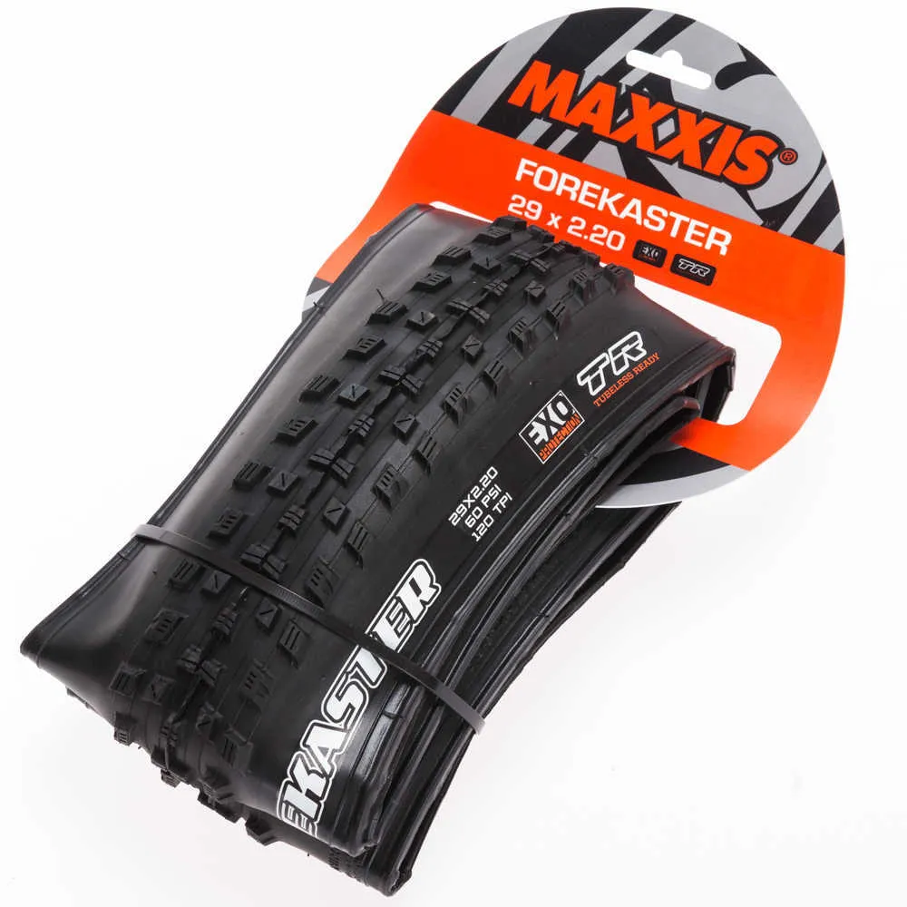 Tires de bicicleta maxxis forekaster (m348ru) 27.5x2.2/2.35 29x2.2/2.35 Biciclo de fortaleza pneu MTB Mountain Bikes 0213