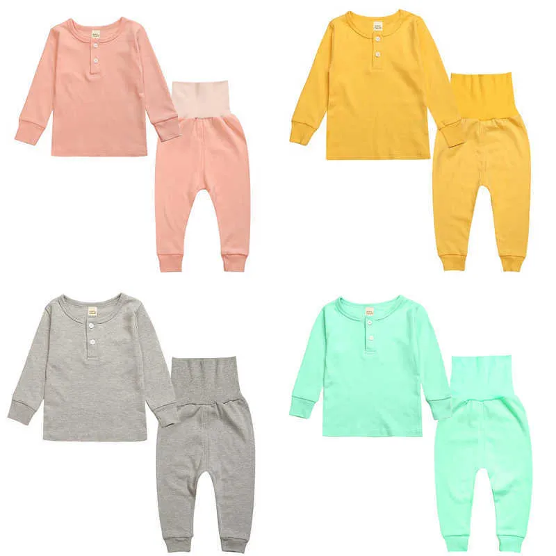 Vêtements essentiels enfants filles pyjamas ensembles princesse enfants Infantil casual maison vêtements dessin animé coton bébé dors corps costume