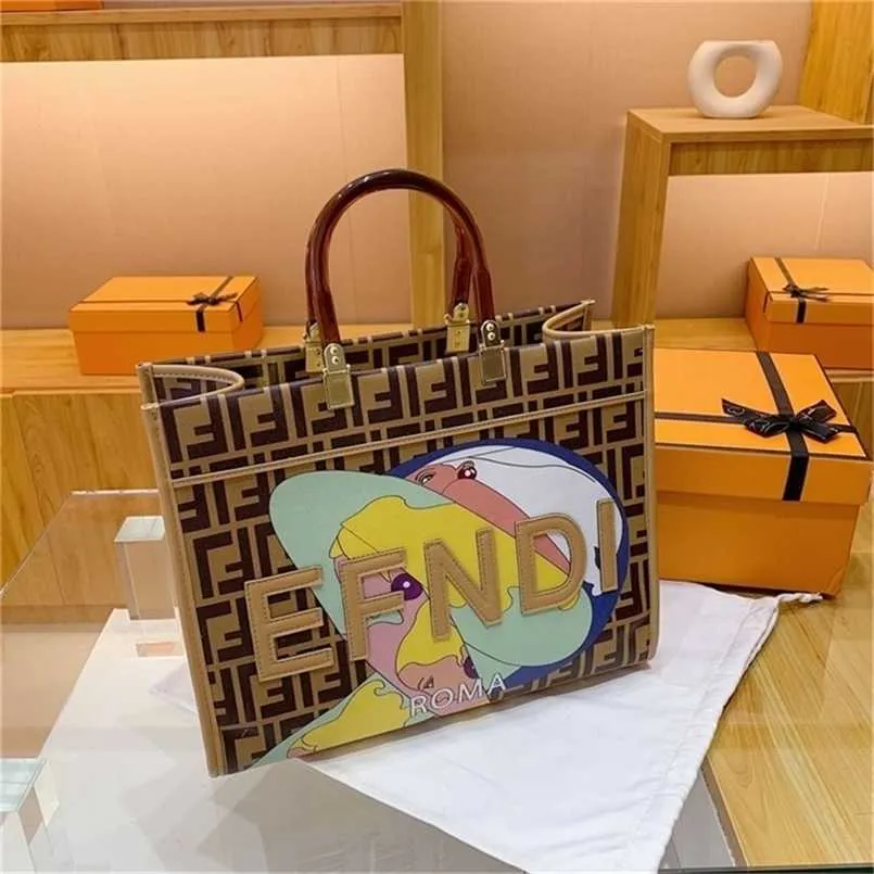 Clearance Outlets Online Trendy Handbags Can Be Customized And Mixed Batches Big Alphabet Colored Printing trendy