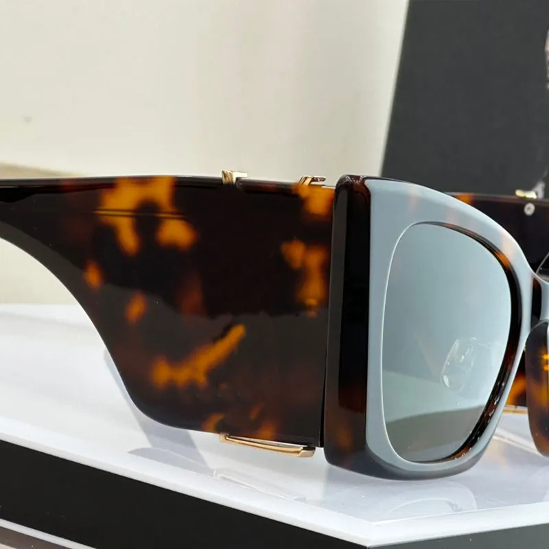 Solglasögon designer solglasögon designer kvinnor för solglasögon modeglasögon ny modedesign acetat solglasögon m119 Big Cat Eye Frame Simple och Elega Sun