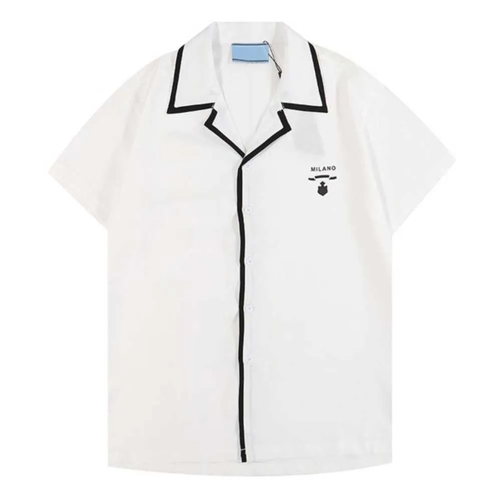 Shoort Men Summer Designer Shirts Sleeve Casual Fashion Loose Polos Beach Style Breattable Tshirts Tees Clothing 17 Colors Storlek M-3XLO1K0