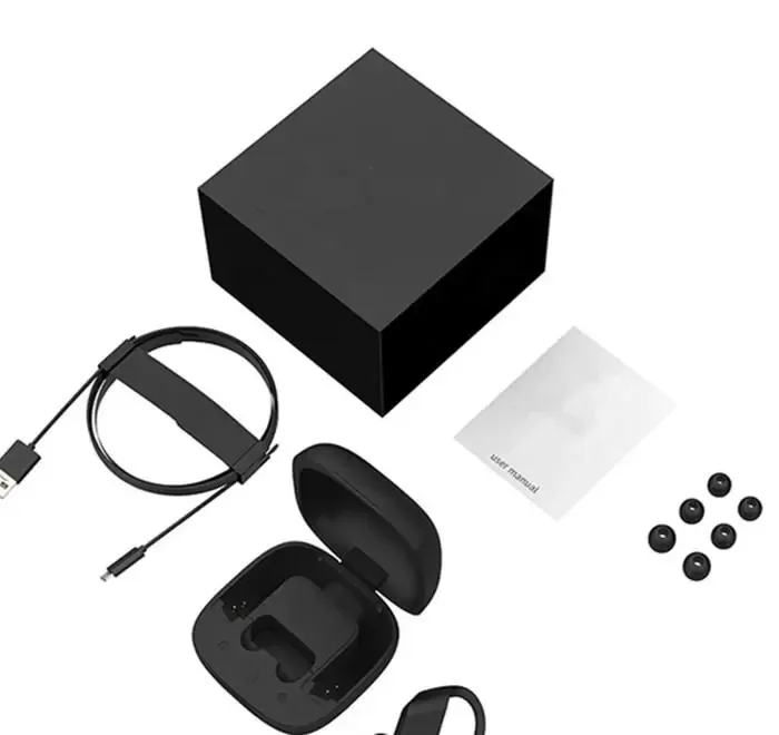 Wirless Bluetooth Headset Black White Factory Price Tws Pro in-Ear Wireless Earpone With Charger Box Power Display Bluetooth Mini Handfree Sport Earbuds