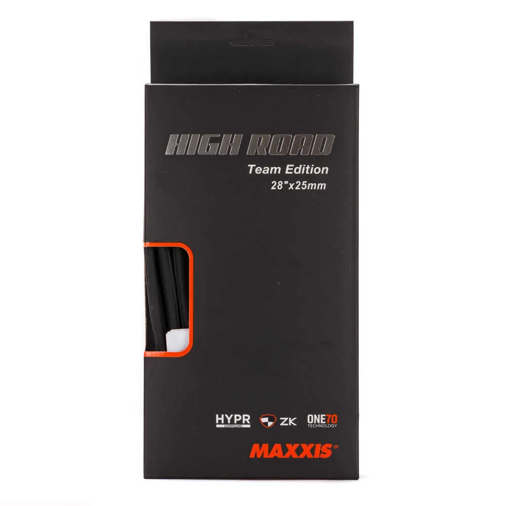 Däck Maxxis High Road Folding Tubular Bicycle Tire 28x25 Pro Level Competition Original Cykeldäck 0213