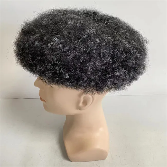 Peruvian Virgin Human Hair Replacement 6mm Wave From Nidehair