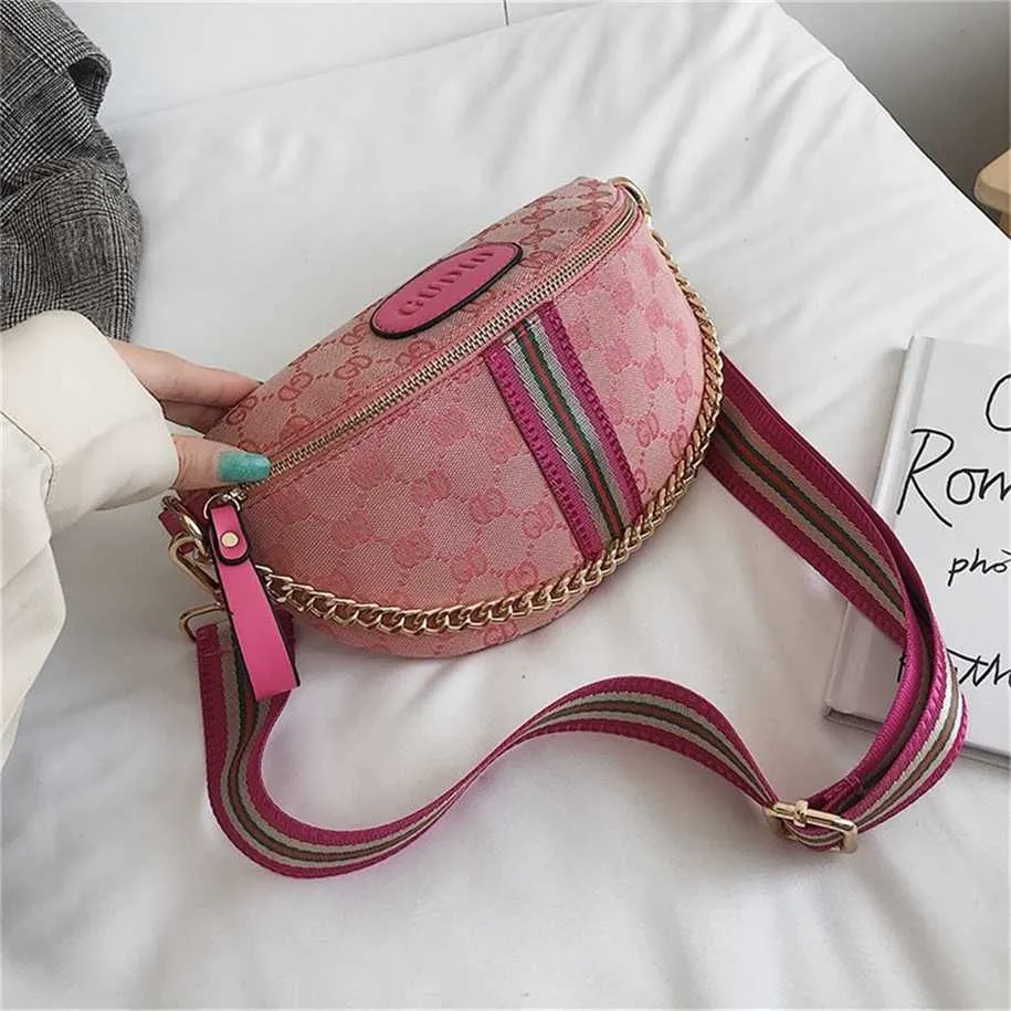 Borse a buon mercato Liquidazione 60% di sconto Borsa alla moda borse donna tela stile straniero donna cintura monocolore messenger versatili piccole vendite