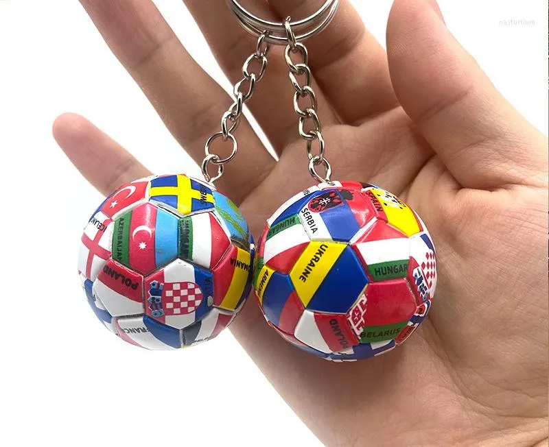 Keychains Football Keychain Pingente 2023 Presentes Supplies de fãs TF Basquete de Keyring de carro