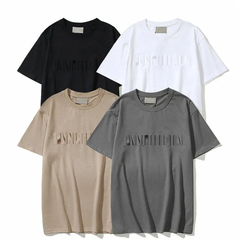 2023 Acheter des t-shirts pour hommes Essentiels pour femmes Designers ess Hauts pour hommes Polos à lettres Broderie T-shirts Vêtements T-shirt à manches courtes anges grande taille T-shirts à vendre