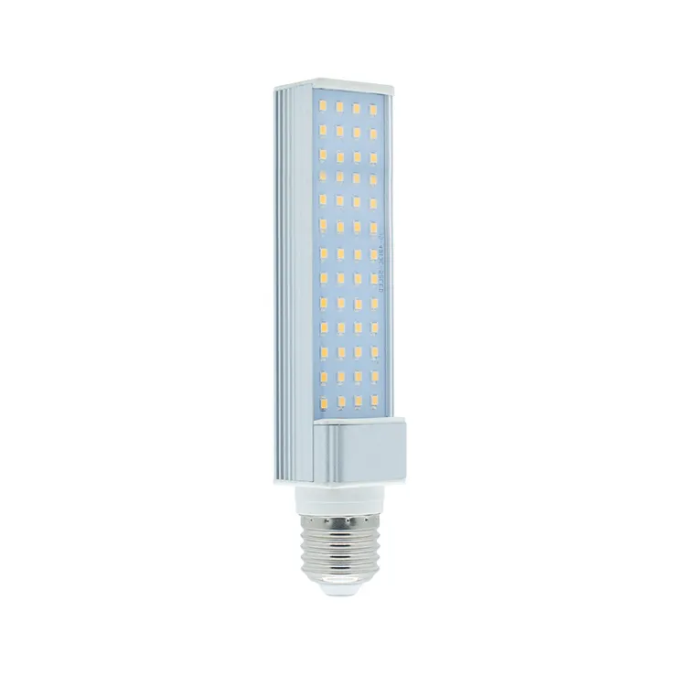 12W E26 kaltweiß 6500K 110V 9W äquivalente LED-PL-Lampe drehbare G24-2-Sockel horizontale Retrofit-Plug-in-LED-Deckenlampe