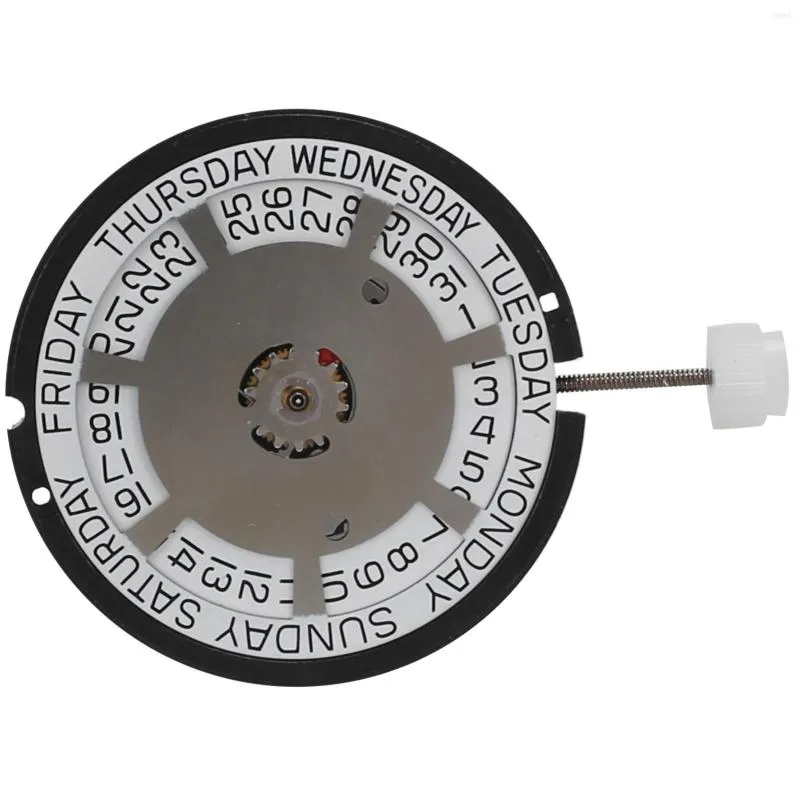 Titta på reparationssatser ETA 805.144 Quartz Movement Replacement Reparera reservdel 3Pin Dual Calendar Electronics Watches Tillbehör