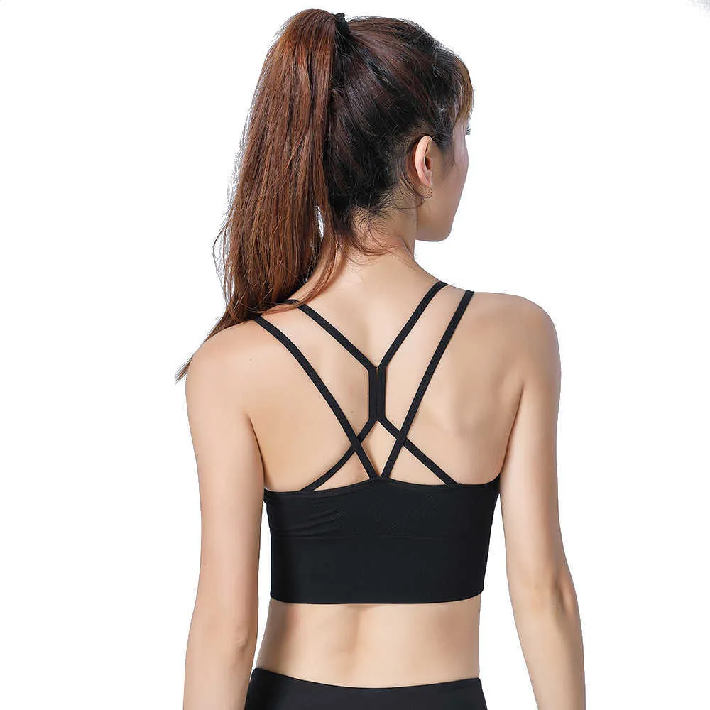 Seamless Wireless Thin Sports Bra Crop Top For Fitness, Running, Gym Plus  Size XXL Nylon Stretch With Cross Back Design Ideal For Yoga And Workouts  J230213 From Us_minnesota, $11.94