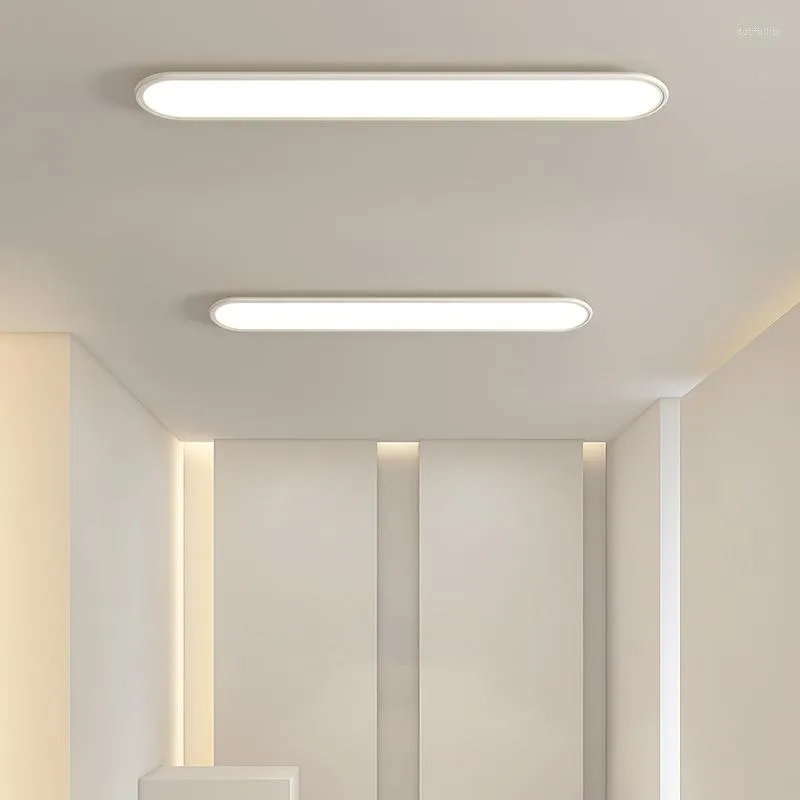 Люстры современный светодиодный потолок люстры столовая проход Light Long Strip Living Corridor Кухонная спальня балкон балкон