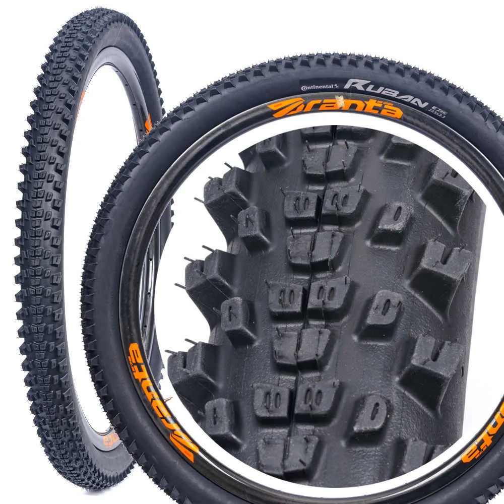 Däck Continental Ruban Pneu 27,5x2.30 tum original MTB cykeldäck Black Mountain Bike Wire Tire XC Off-Road Cycling Part 0213