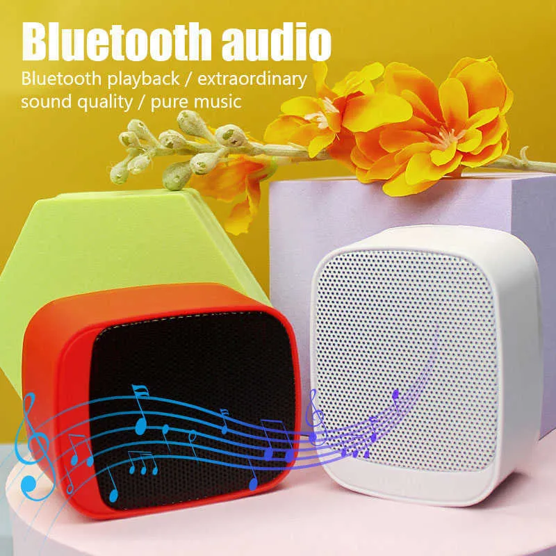 Tragbare Lautsprecher Bluetooth Sound Box Mehrfarbiger Lautsprecher für Tablet Desktop PC TWS Wireless Soundbar