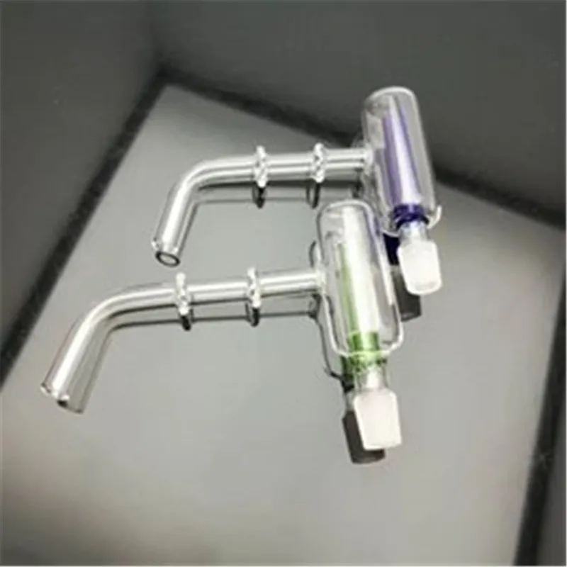 Double-layer filter tray Wholesale Bongs Oil Burner Pipes Water Pipes Glass Pipe Oil Rigs Smoking