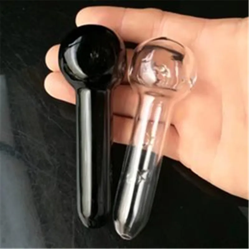 Accessoires pour bongs en verre multicolores à trois pantiliner Accessoires pour bongs en verre en gros, narguilé en verre, fumée de pipe à eau