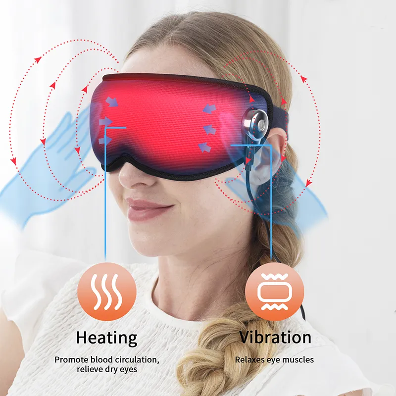 Eye Massager JXP 3D Electric Eye Massager with Heat Vibration Sleep Mask  Airbag Compress Blue from Dhgate Eye Massager - price 55.35