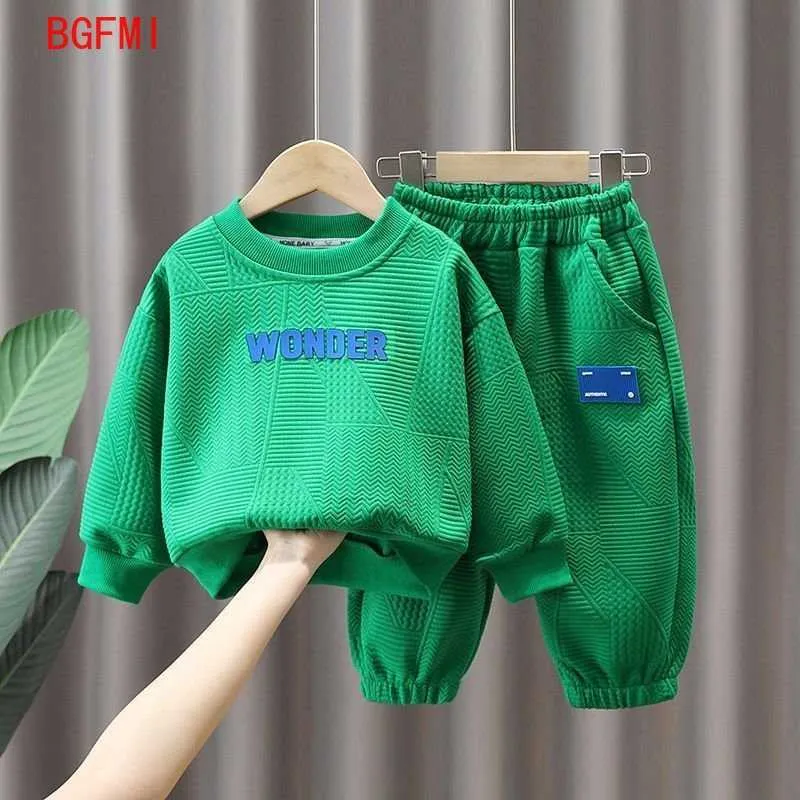 Sets babyjongens kleding lente herfst trui pak kinderkleding kinderkleding lange mouw t -shirt pant sets sportkleding y y