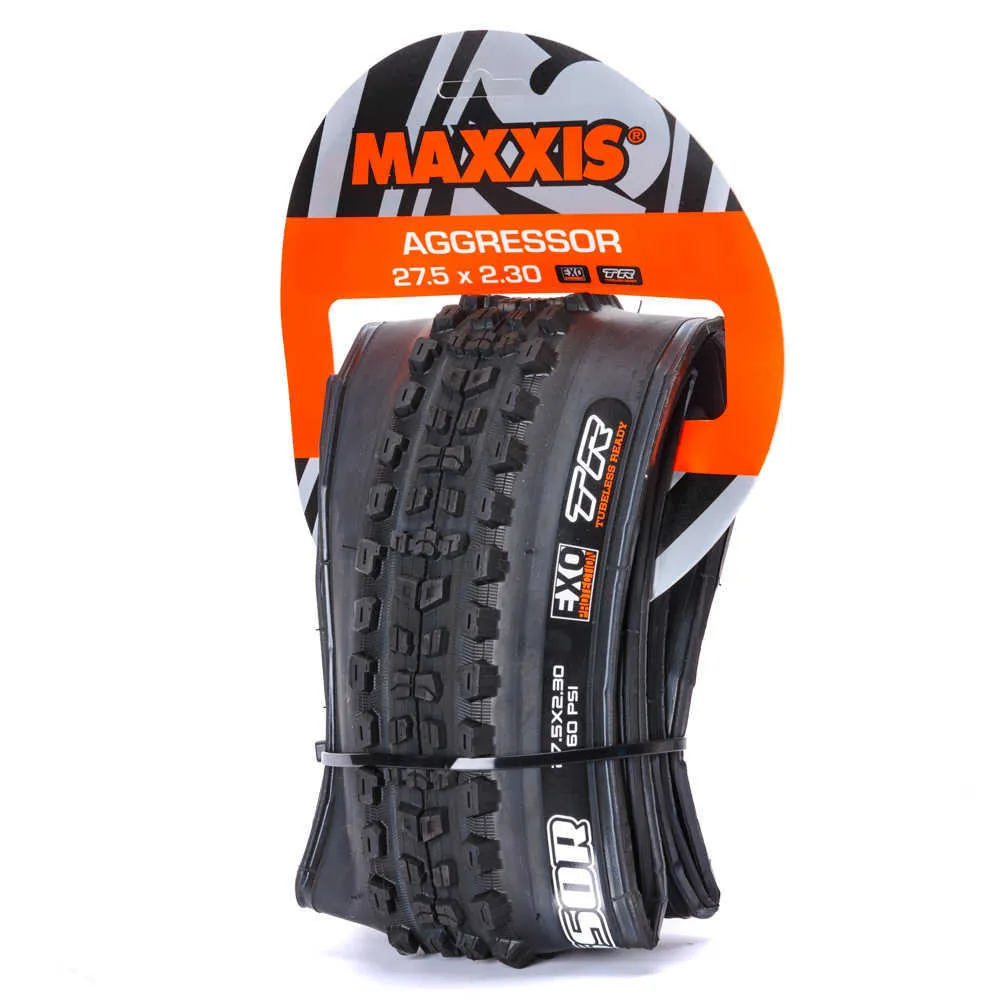 Pneus de vélo MAXXIS AGGRESSOR 27.5X2.30 EXO TR TB91009100 4717784030371 PNEU DE VÉLO TUBELESS VTT 0213